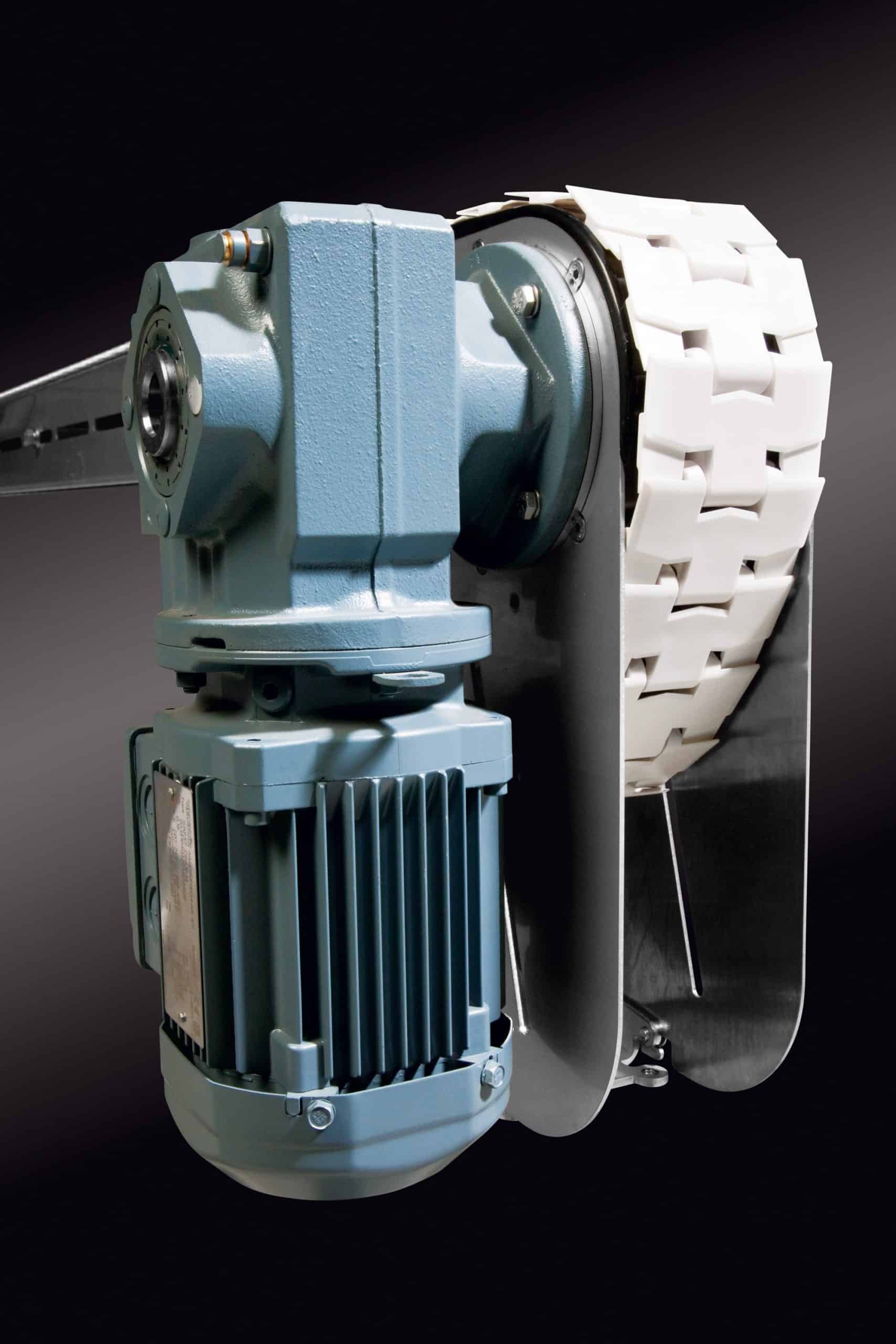 Motor that electrically drives our conveyors.