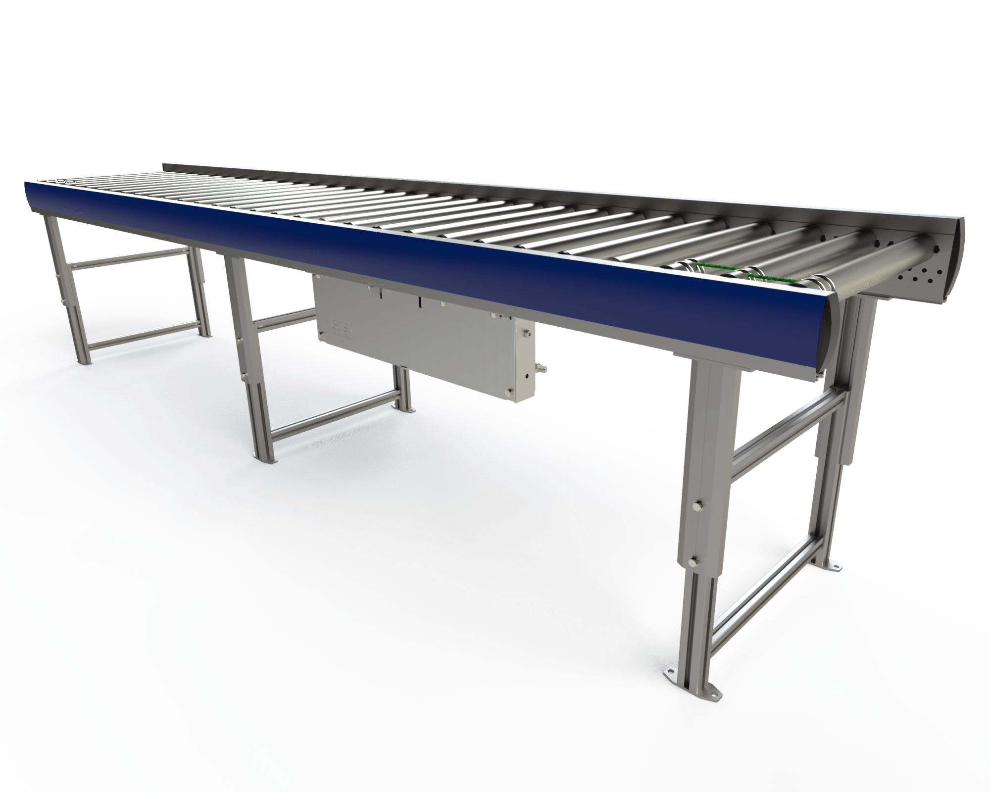 Example of a standard RCB roller conveyor